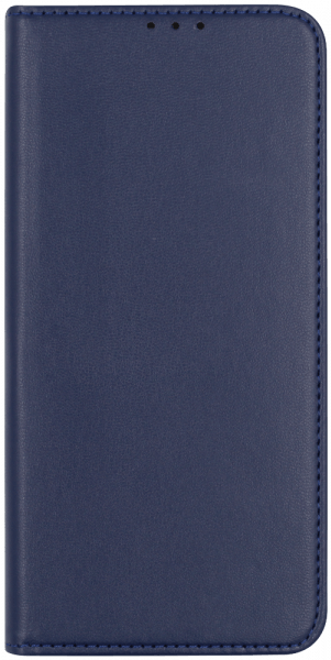 Samsung Galaxy A02s (SM-A025) oldalra nyíló flipes bőrtok asztali tartó funkciós sötétkék