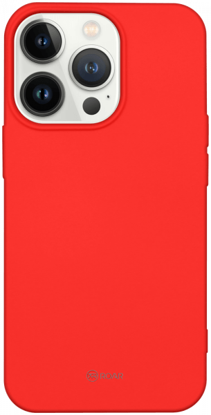 Apple iPhone 13 Pro szilikon tok gyári ROAR piros