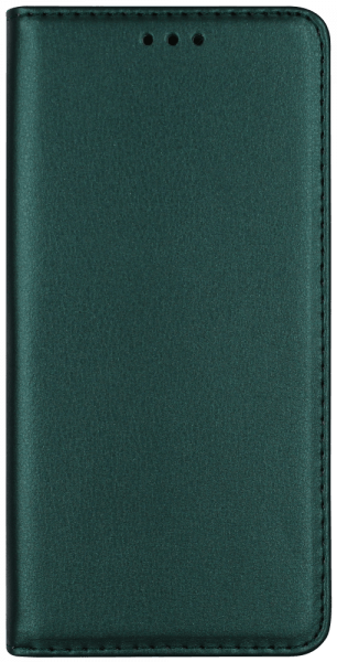Samsung Galaxy A42 5G (SM-A426B) oldalra nyíló flipes bőrtok asztali tartó funkciós sötétzöld