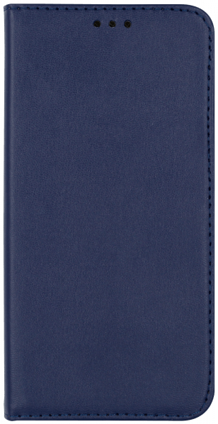 Nokia 2.3 oldalra nyíló flipes bőrtok asztali tartó funkciós sötétkék