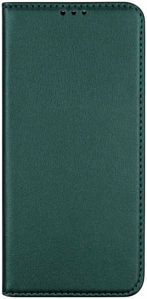 Huawei P40 Lite E oldalra nyíló flipes bőrtok asztali tartó funkciós sötétzöld