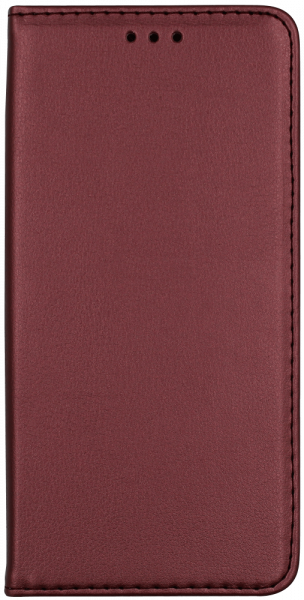 Samsung Galaxy M51 (SM-M515F) oldalra nyíló flipes bőrtok asztali tartó funkciós bordó