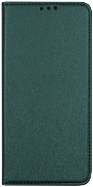 Samsung Galaxy A03s (SM-A037F) oldalra nyíló flipes bőrtok asztali tartó funkciós sötétzöld