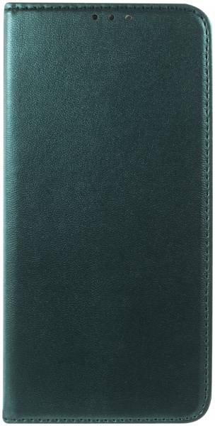 Samsung Galaxy M32 (SM-M325F) oldalra nyíló flipes bőrtok asztali tartó funkciós sötétzöld