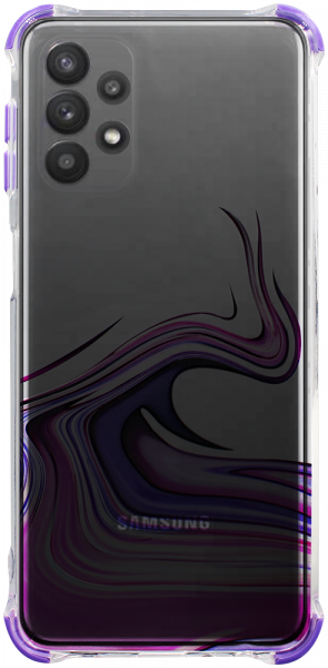 Samsung Galaxy A32 5G (SM-A326) extra ütésálló Akvarell TPU telefontok