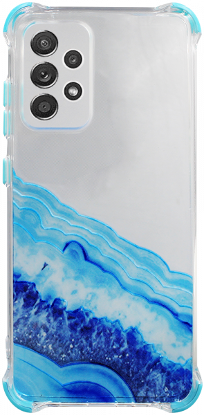 Samsung Galaxy A52 4G (SM-A525F) extra ütésálló Akvarell TPU telefontok