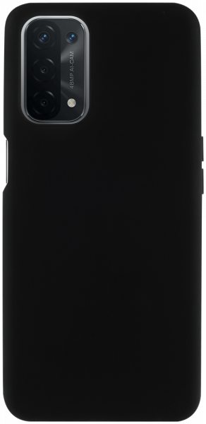 Oppo A74 5G szilikon tok matt fekete