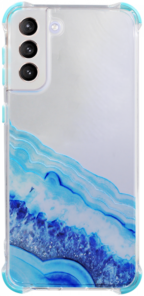 Samsung Galaxy S21 Plus 5G (SM-G996B) extra ütésálló Akvarell TPU telefontok