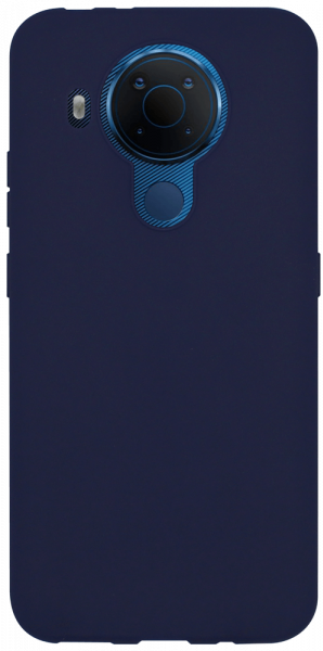 Nokia 5.4 szilikon tok matt sötétkék