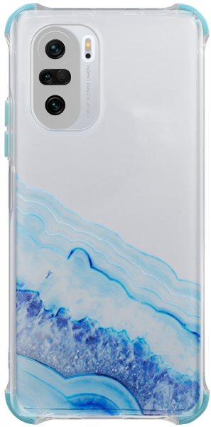 Xiaomi Poco F3 extra ütésálló Akvarell TPU telefontok