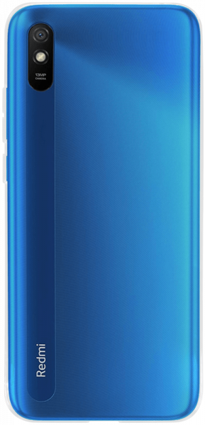 Xiaomi Redmi 9AT szilikon tok közepesen ütésálló kameravédővel átlátszó