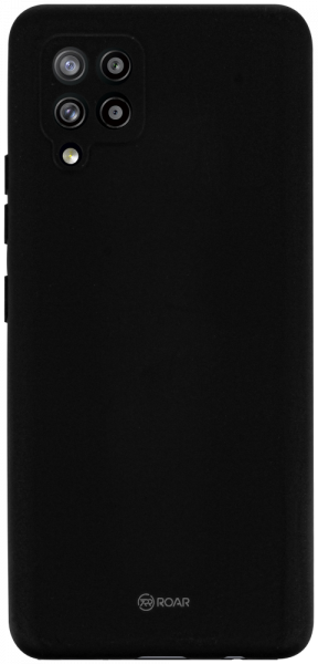 Samsung Galaxy A42 5G (SM-A426B) szilikon tok gyári ROAR kameravédővel fekete