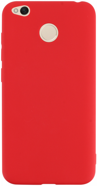 Xiaomi Redmi 4X szilikon tok matt piros
