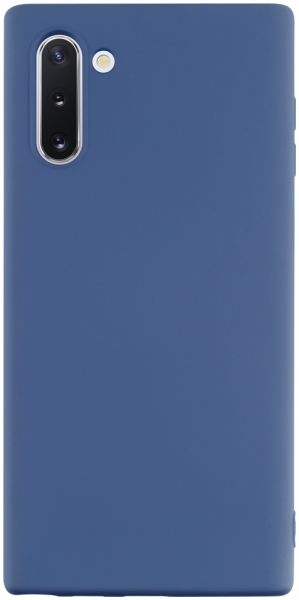 Samsung Galaxy Note 10 szilikon tok matt sötétkék