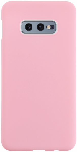Samsung Galaxy S10e (SM-G970) szilikon tok babarózsaszín