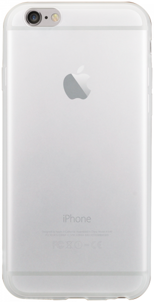 Apple iPhone 6S szilikon tok matt tejfehér