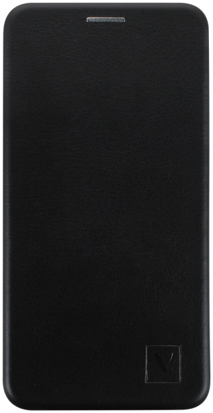 Motorola Edge 20 Lite lenyíló mágneses flipes bőrtok prémium minőség fekete
