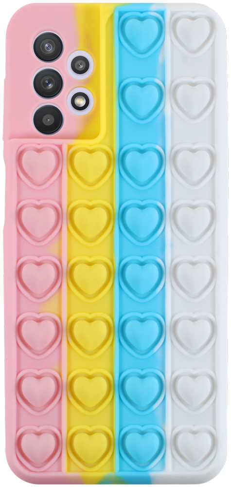 Samsung Galaxy A32 5G (SM-A326) szilikon tok Heart Pop It