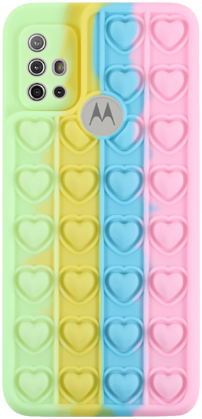 Motorola Moto G30 szilikon tok Heart Pop It