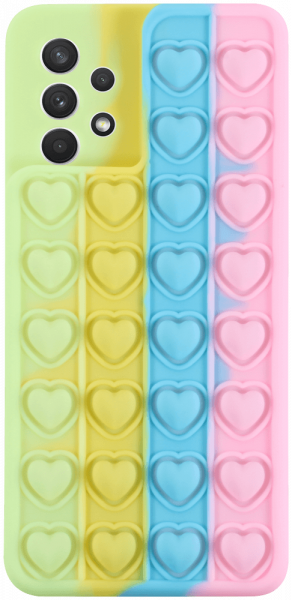 Samsung Galaxy A32 4G (SM-A325F) szilikon tok Heart Pop It
