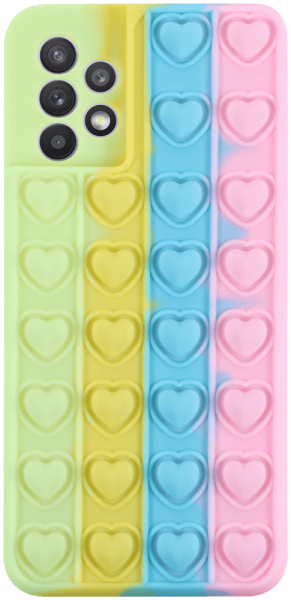 Samsung Galaxy A32 5G (SM-A326) szilikon tok Heart Pop It