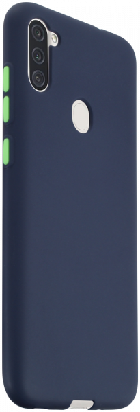 Samsung Galaxy A11 (SM-A115F) szilikon tok sötétkék