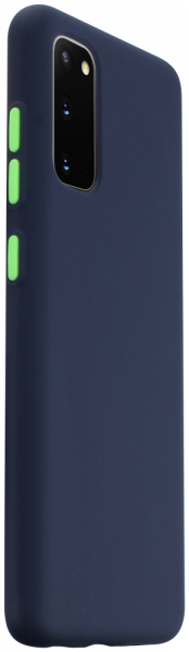 Samsung Galaxy S20 (SM-G980F) szilikon tok sötétkék