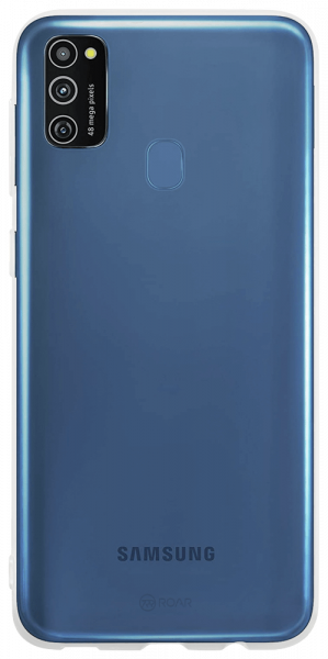 Samsung Galaxy M21 (SM-M215F) szilikon tok gyári ROAR átlátszó