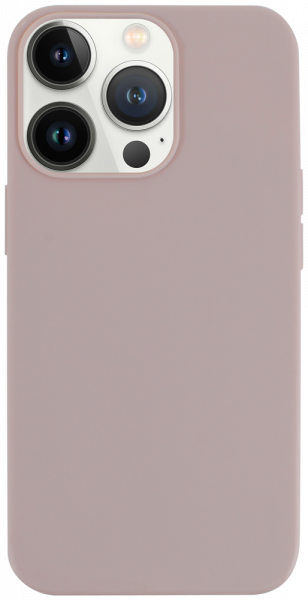 Apple iPhone 13 Pro szilikon tok matt púderszínű