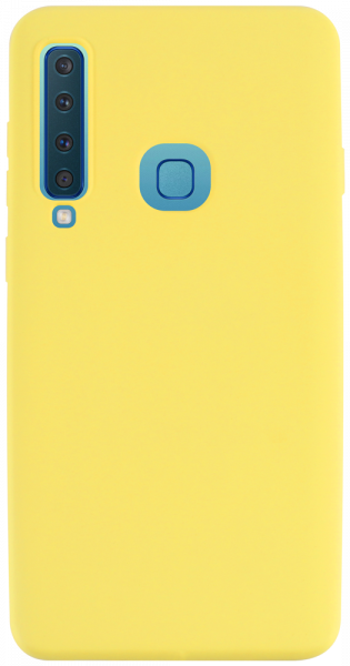 Samsung Galaxy A9 2018 (SM-A920) szilikon tok matt sárga