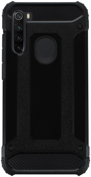 Xiaomi Redmi Note 8 2021 ütésálló tok légpárnás sarkas, hibrid Forcell Armor fekete
