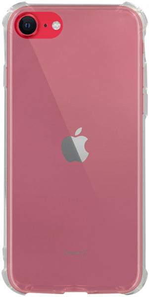 Apple iPhone SE (2022) szilikon tok légpárnás sarok átlátszó