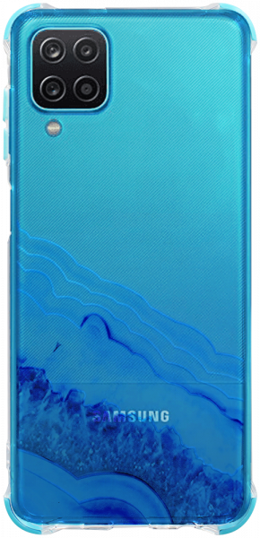 Samsung Galaxy A12 Nacho (SM-A127F) extra ütésálló Akvarell TPU telefontok