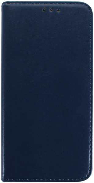 Huawei Nova 8i oldalra nyíló flipes bőrtok asztali tartó funkciós sötétkék