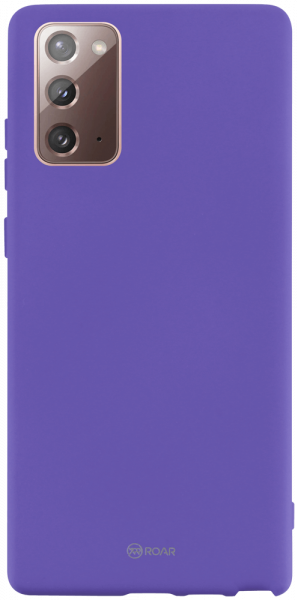 Samsung Galaxy Note 20 5G (SM-N981B) szilikon tok gyári ROAR lila