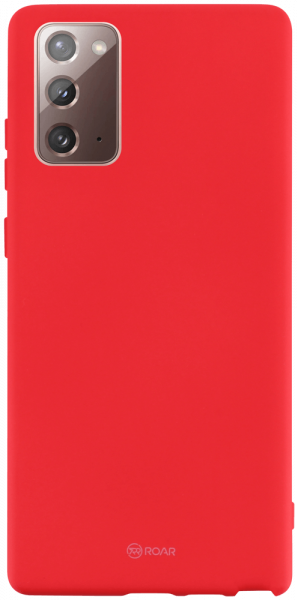 Samsung Galaxy Note 20 5G (SM-N981B) szilikon tok gyári ROAR piros