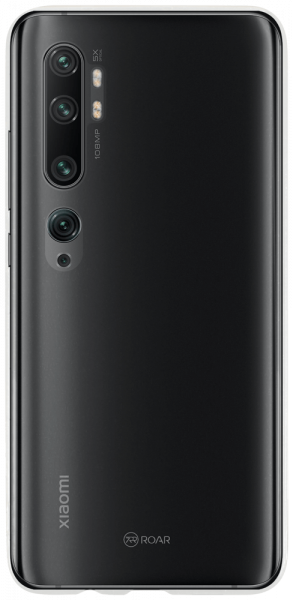 Xiaomi Mi Note 10 szilikon tok gyári ROAR átlátszó