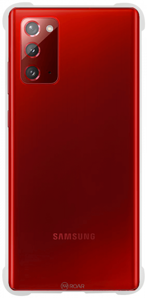 Samsung Galaxy Note 20 (SM-N980F) kemény hátlap gyári ROAR légpárnás sarok átlátszó