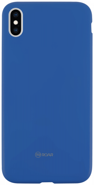 Apple iPhone XS Max szilikon tok gyári ROAR sötétkék