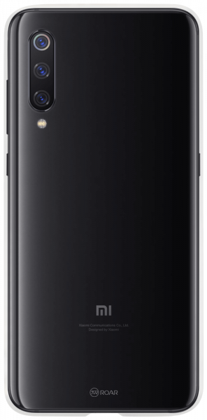Xiaomi Mi 9 SE szilikon tok gyári ROAR átlátszó