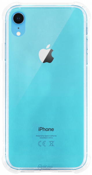 Apple iPhone XR kemény hátlap gyári ROAR légpárnás sarok átlátszó