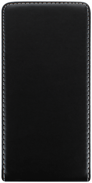 Huawei Y3 2017 lenyíló flipes bőrtok fekete