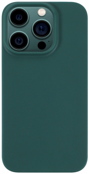 Apple iPhone 14 Pro szilikon tok matt sötétzöld