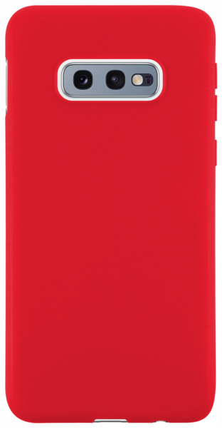 Samsung Galaxy S10e (SM-G970) szilikon tok mágneses kompatibilitás piros