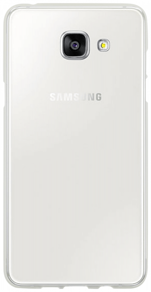 Samsung Galaxy A5 2016 (A510) szilikon tok matt-fényes keret átlátszó