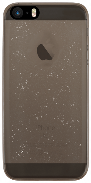 Apple iPhone SE (2016) szilikon tok csillogó szürke