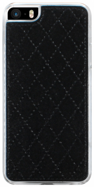 Apple iPhone 5S kemény hátlap gyári KRUSELL bőr hátlap fekete