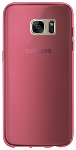 Samsung Galaxy S7 (G930) szilikon tok átlátszó rózsaszín