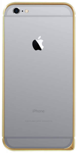 Apple iPhone 6S Plus bumper arany
