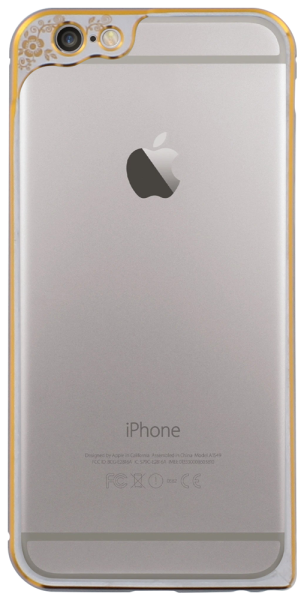 Apple iPhone 6 bumper kameravédővel arany